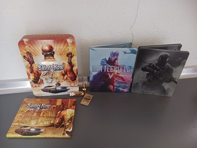 Forskellige, PS4, FPS, Spil til PlayStation 4, steelbooks, og andre samleobjekter.

- Battlefield V 