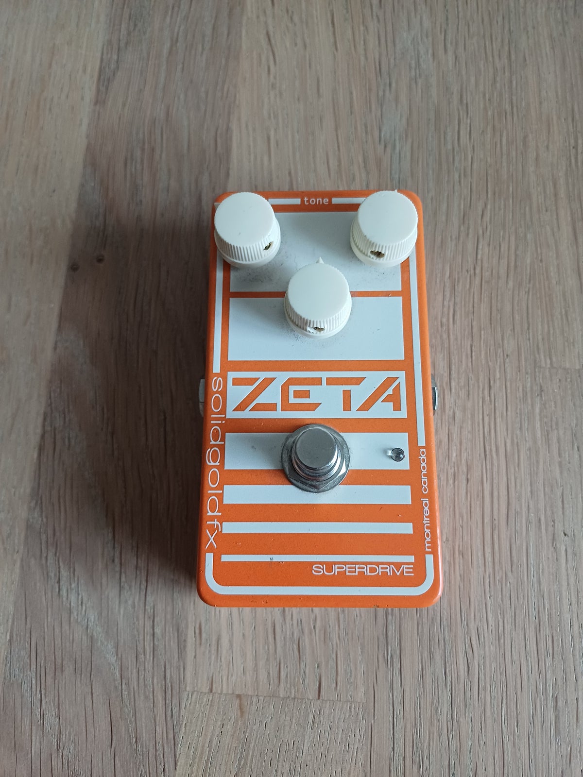 Overdrive pedal Solid Gold Effects Zeta Superdrive