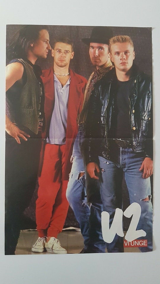 Plakater, U2 – dba.dk – Køb Salg Nyt og Brugt
