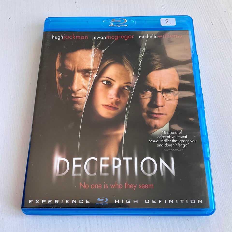 Deception, Blu-ray, drama