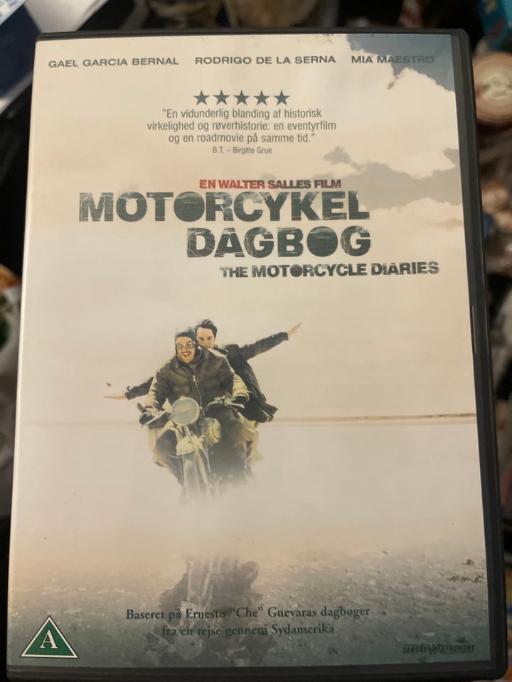 Tilbagetrækning Ripples stor Motorcykel Dagbog. The motorcykler diaries, DVD, drama – dba.dk – Køb og  Salg af Nyt og Brugt