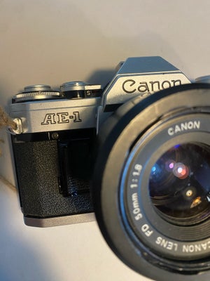 Canon, AE-1, God, Drømmer du om et analog kamera er AE-1 et perfekt match. Med automatisk blænde og 