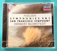 [NY] Carl Nielsen: Symphonies No. 4 & 5 (1988), klassisk