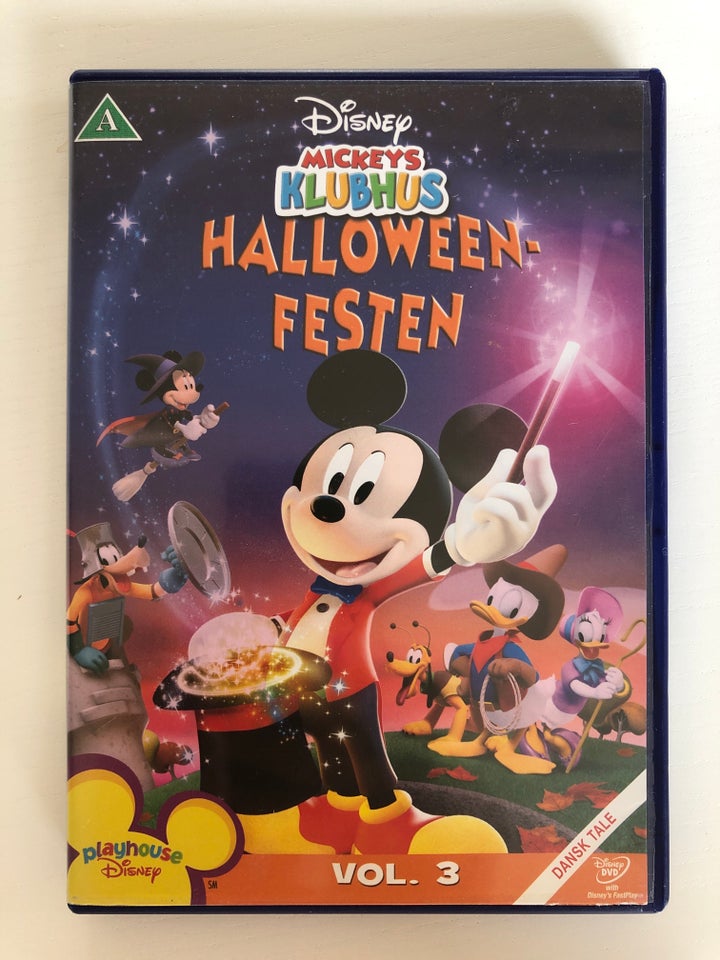 Mickeys Klubhus, instruktør Walt Disney, DVD