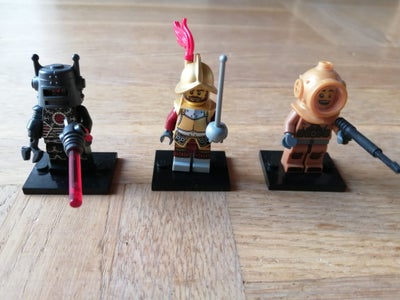 Lego Minifigures, Lego minifigurer serie 8, Lego minifigurer serie 8:
no. 1 Evil Robot
no. 2 Conquis