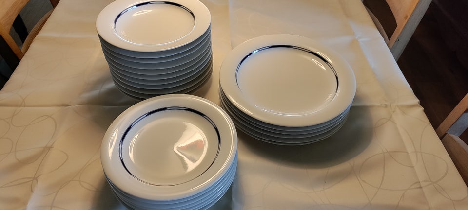 Porcelæn Tallerkener Sirius fra