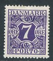 Danmark, postfrisk, (297) Portomærke afa 21 *