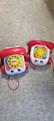 Fisher Price , trækdyr, 2stk telefon-trækdyr sælges.
Den ene er helt ny, dog pakket ud af original e