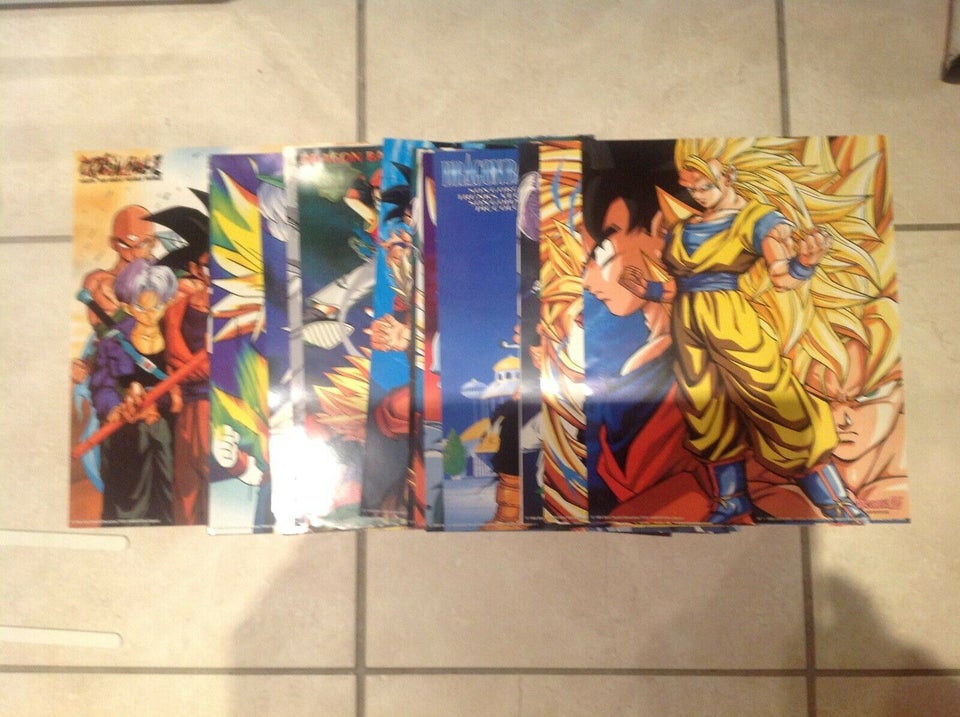 Dragonball Z Poster pack 1-16, ukendt, genre: science