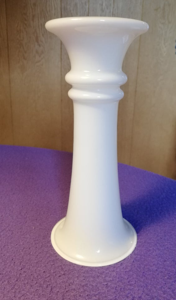 Porcelæn, Apoteker vase/lysestage højde 20 cm, Holmegaard