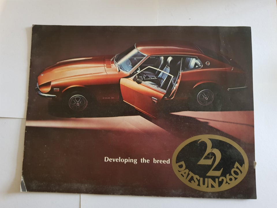 Bil salgsbrochure, 1974 Datsun 260Z 2+2