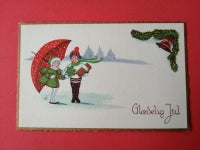 Postkort, Yndigt julekort fra 1929.