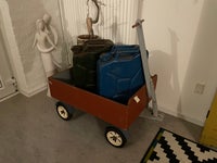 Trækvogn, Vintage legevogn, træ