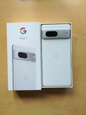 Google Pixel 7, 128 , Perfekt, Sælger denne pixel 7 snow white, da jeg vil købe en iPhone, (eventuel