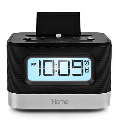 Clockradio, Clockradio med oplader, Perfekt, iHome iPL10 Clock Radio with Lightning Dock, iHome IPL1