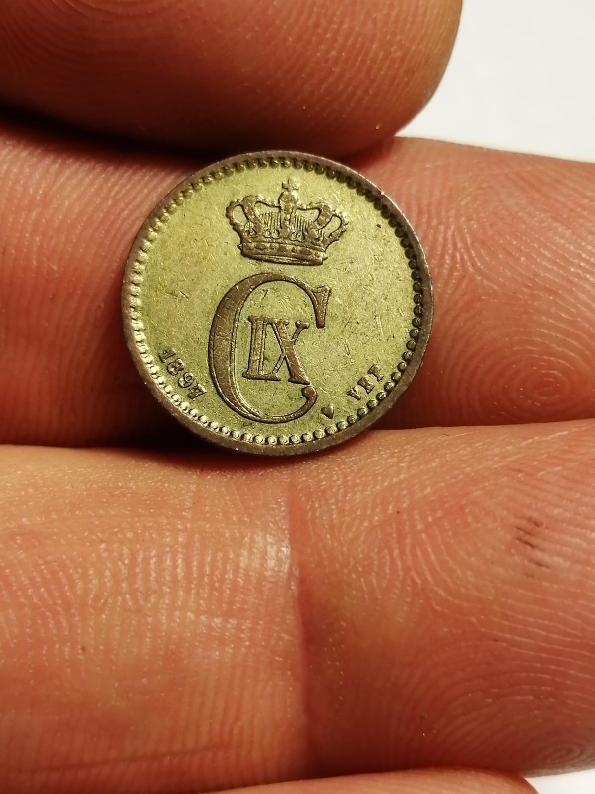 Danmark, mønter, 1 øre