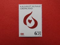 Grønland, postfrisk, AFA 529.
