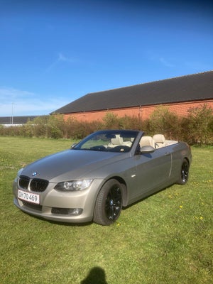 BMW 335i, 3,0 Cabriolet, Benzin, 2007, km 175000, champagnemetal, nysynet, aircondition, ABS, airbag