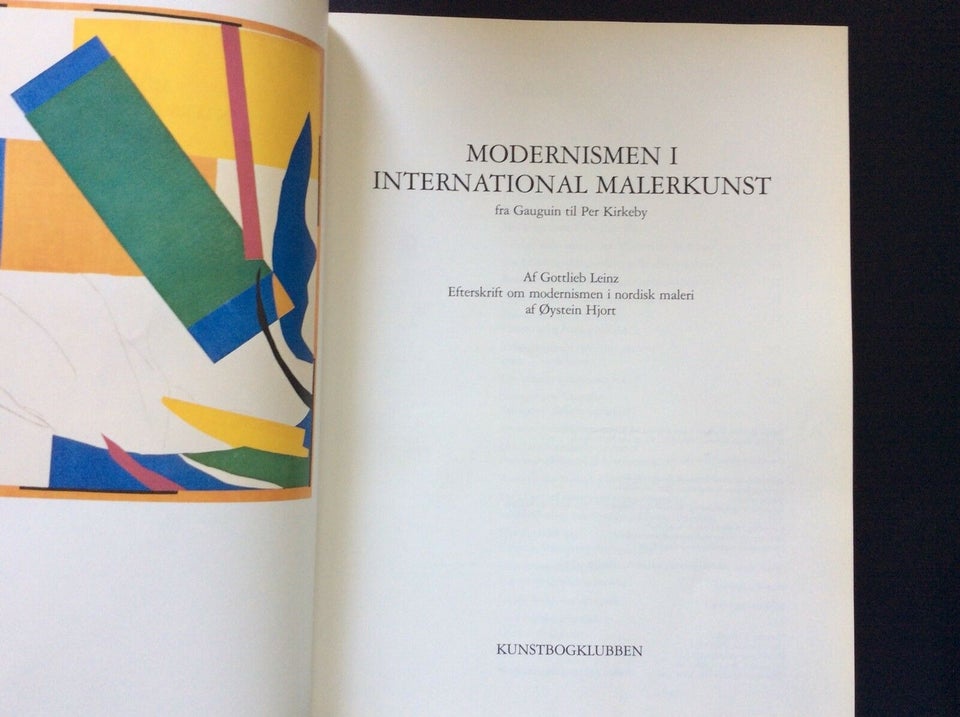 Modernismen i international malerkunst, Gottlieb Leinz,