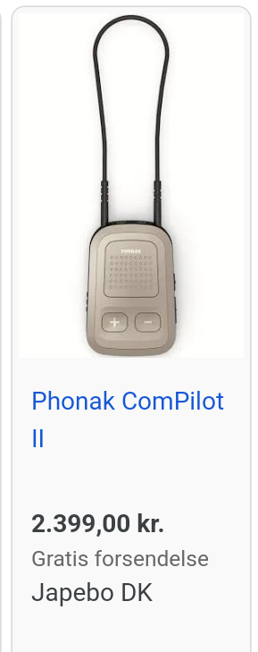 Høreapparat, Phonak ComPilot ll