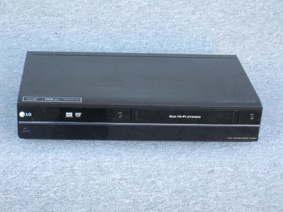 VHS videomaskine, LG, RC389H (KOPI-maskine - m/HDMI), God, 

- COMBI recorder
- DVD-recorder & VHS-r