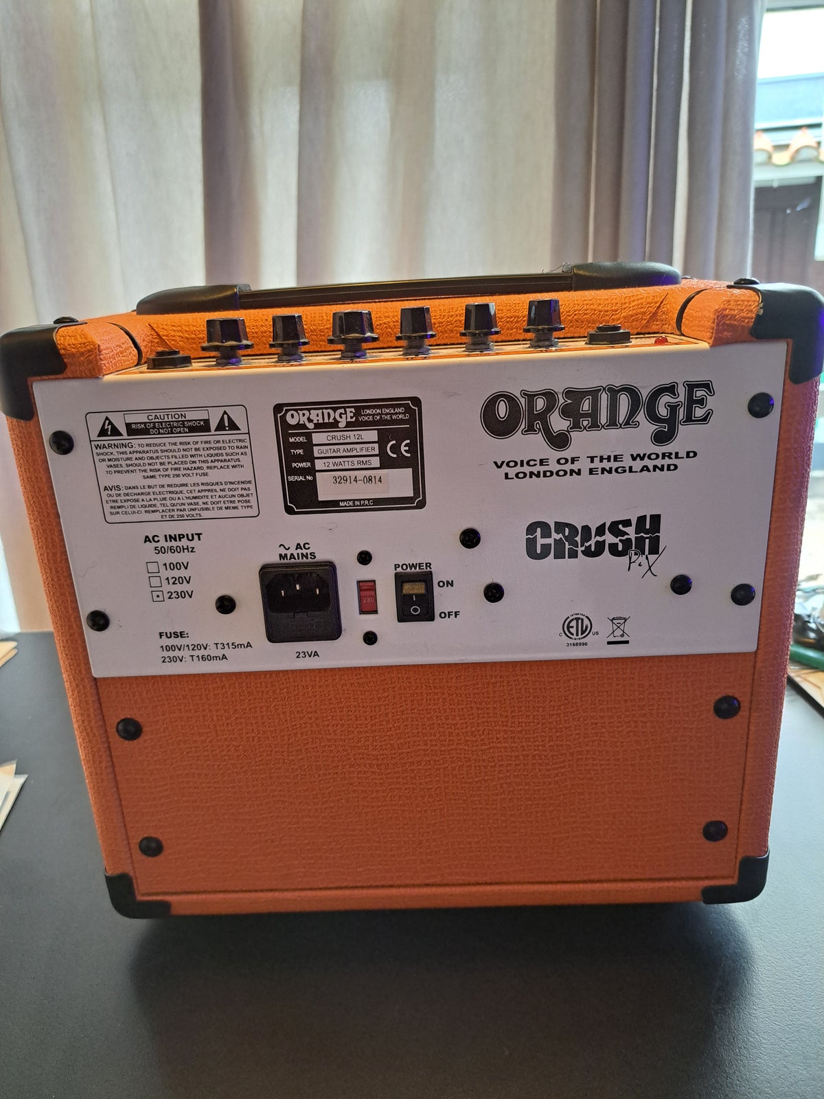 Guitarforstærker, Orange Crush 12, 12 W