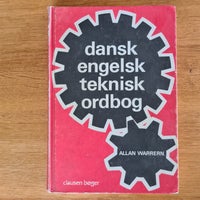 Tekniske ordbøger dansk-fransk og dansk engelsk, Clausen