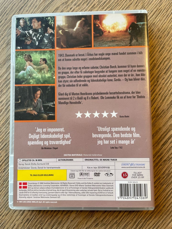 De Nøgne Træer, DVD, drama