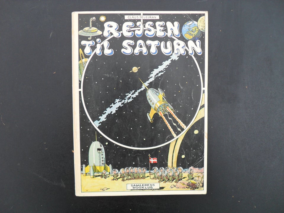 REJSEN TIL SATURN, CLAUS DELEURAN, Tegneserie