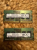 Samsung, 8 gb (2x4) DDR4 bærbar, DDR4 SDRAM