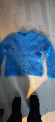 Sweater, Strikket I mohair, Eget, str. 128, Se foto 2