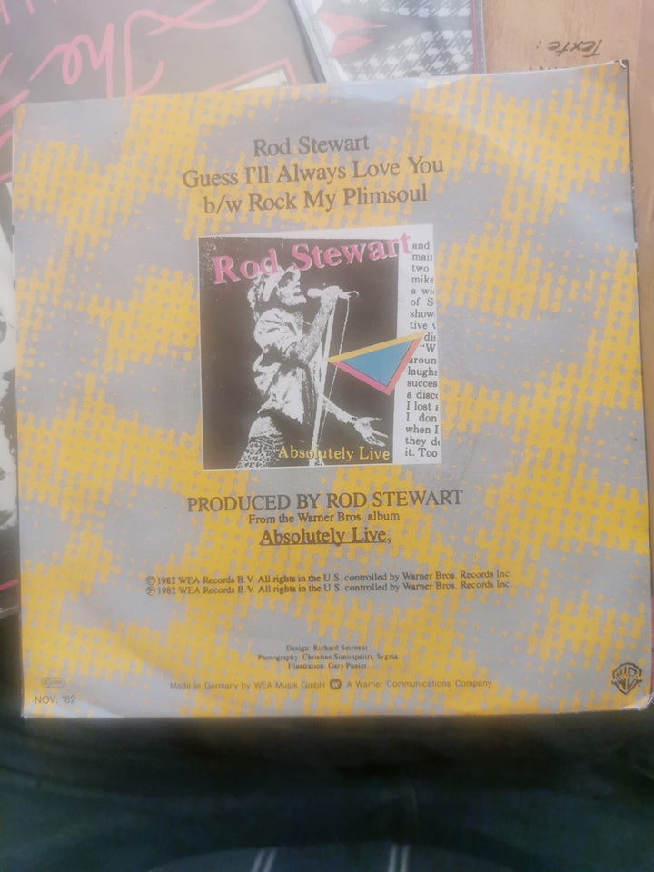 Single, Rod stewart, Guess I'll always love you