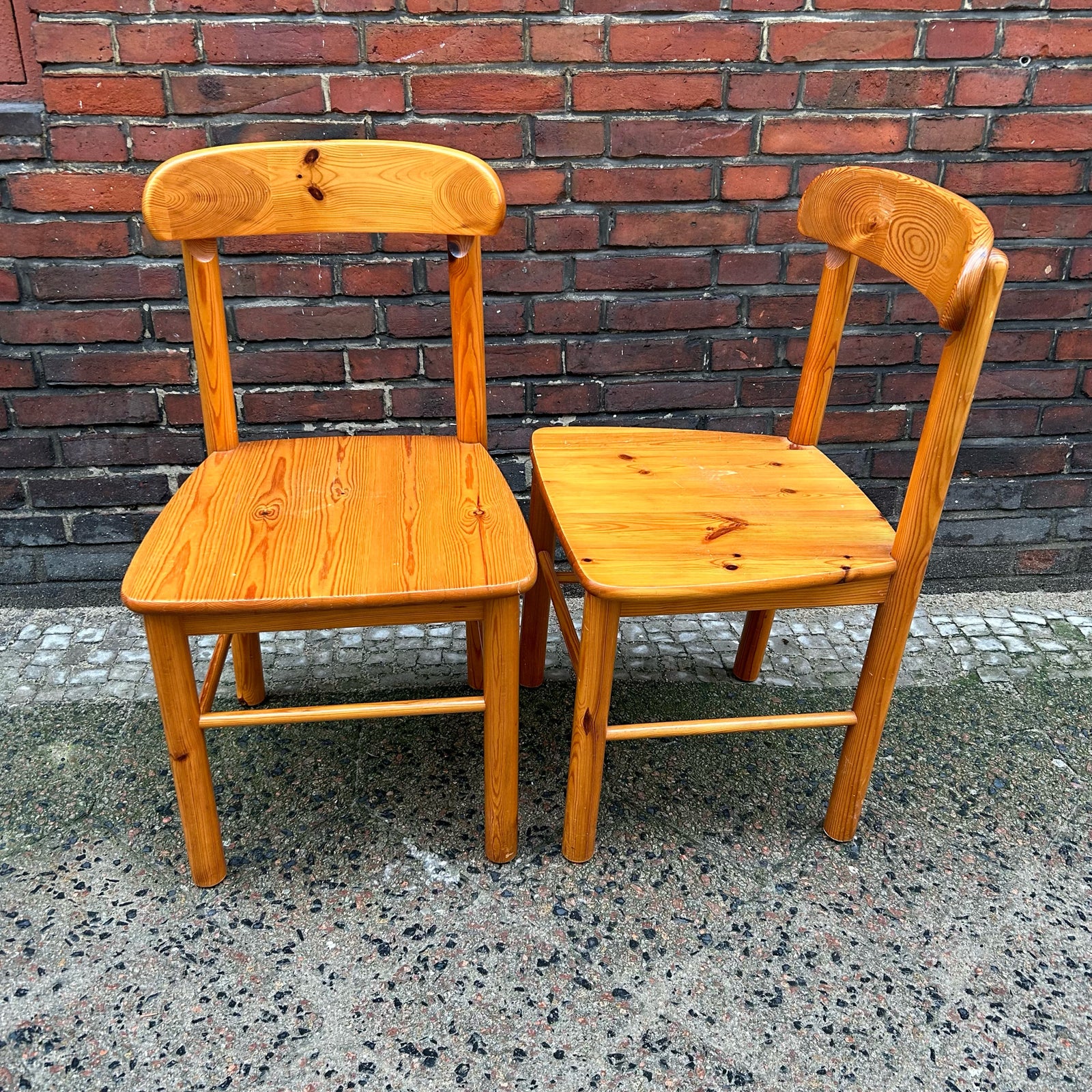 Spisebordsstol, Fyrretræ , Rainer Daumiller