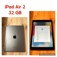 iPad Air 2, 32 GB, sort
