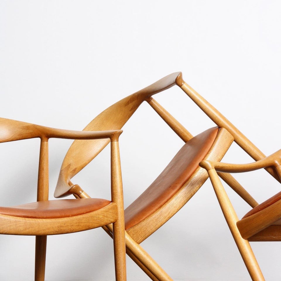 Hans Wegner, PP503 - The chair - Den runde stol, Armstol | Armchair | Diningchair – dba.dk – Køb og Salg af Nyt og Brugt