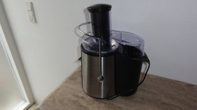 Saftpresser, Er afprøvet for nylig. Virker., Royalty Line Slowjuicer i rustfrit stål - 700W / 2 Hast