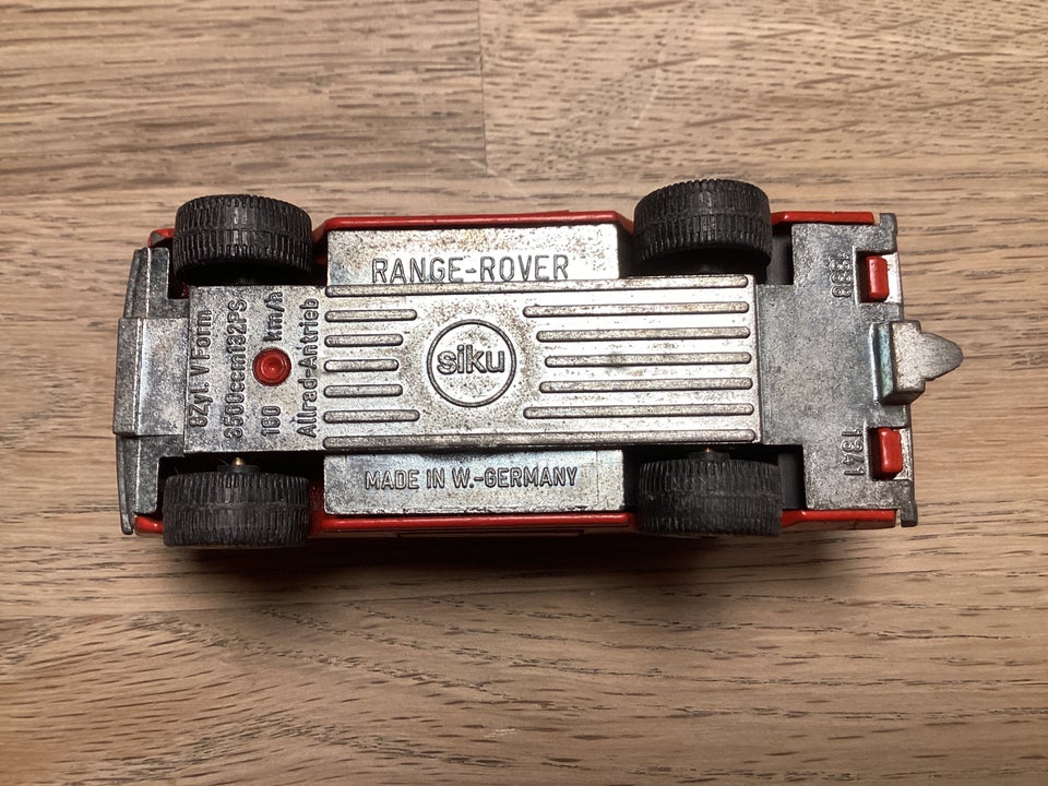 Modelbil, Siku Range Rover, skala 1:55