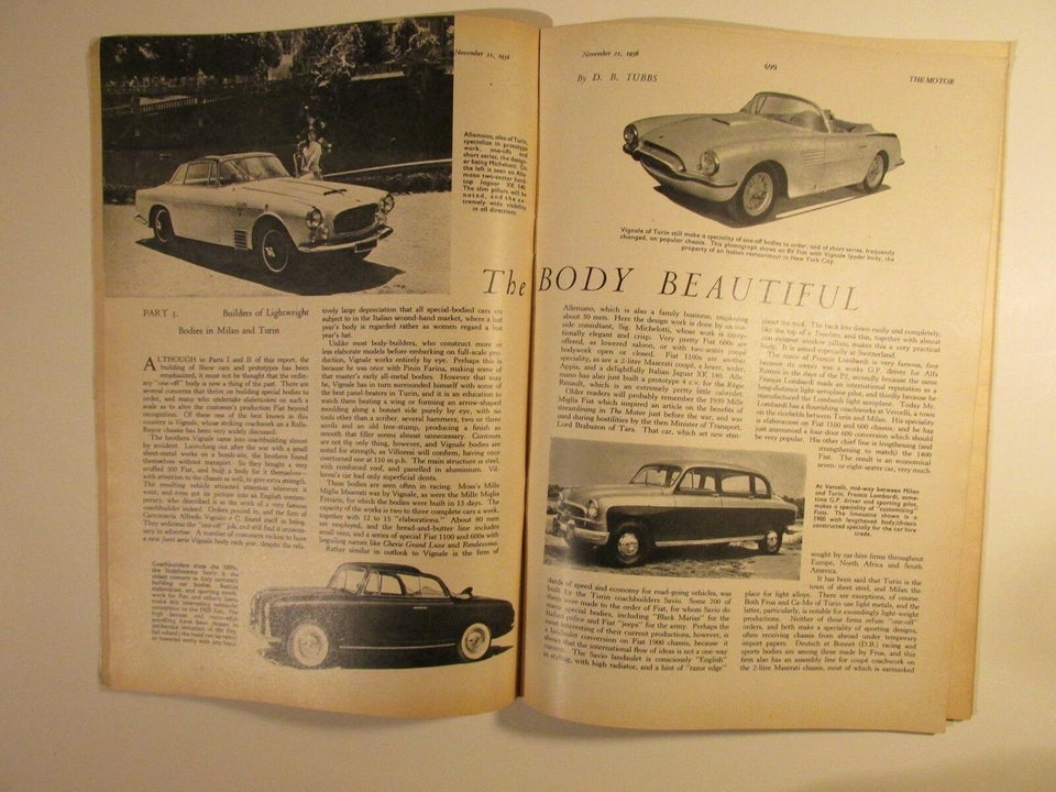 The Motor 21. November 1956, The Motor , emne: bil og motor