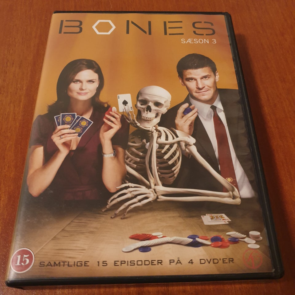 BONES - Sæson 3 (Box-set med 4 DVD'er), DVD, krimi