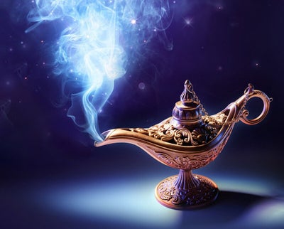 Andre samleobjekter, Aladdin lampe. Souvenir
