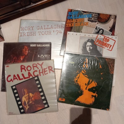 LP, Rory Gallagher, Rory Gallagher samling, Blues, 6 fed blues skiver
Stand min. VG
Sendes på købers