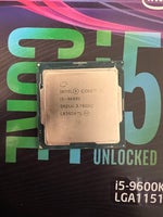 I5 9600k, Intel, God