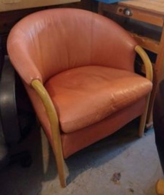 Nissen & Gehl, Lyserød lænestol, Stouby opus læne stol i rigtig fin stand. Opus lænestolen er design