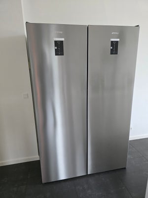 Køle/fryseskab, Smeg FF18EN3HX OG FS18EV3HX, 280 liter, b: 595 d: 650 h: 1860, energiklasse E, FEJLK