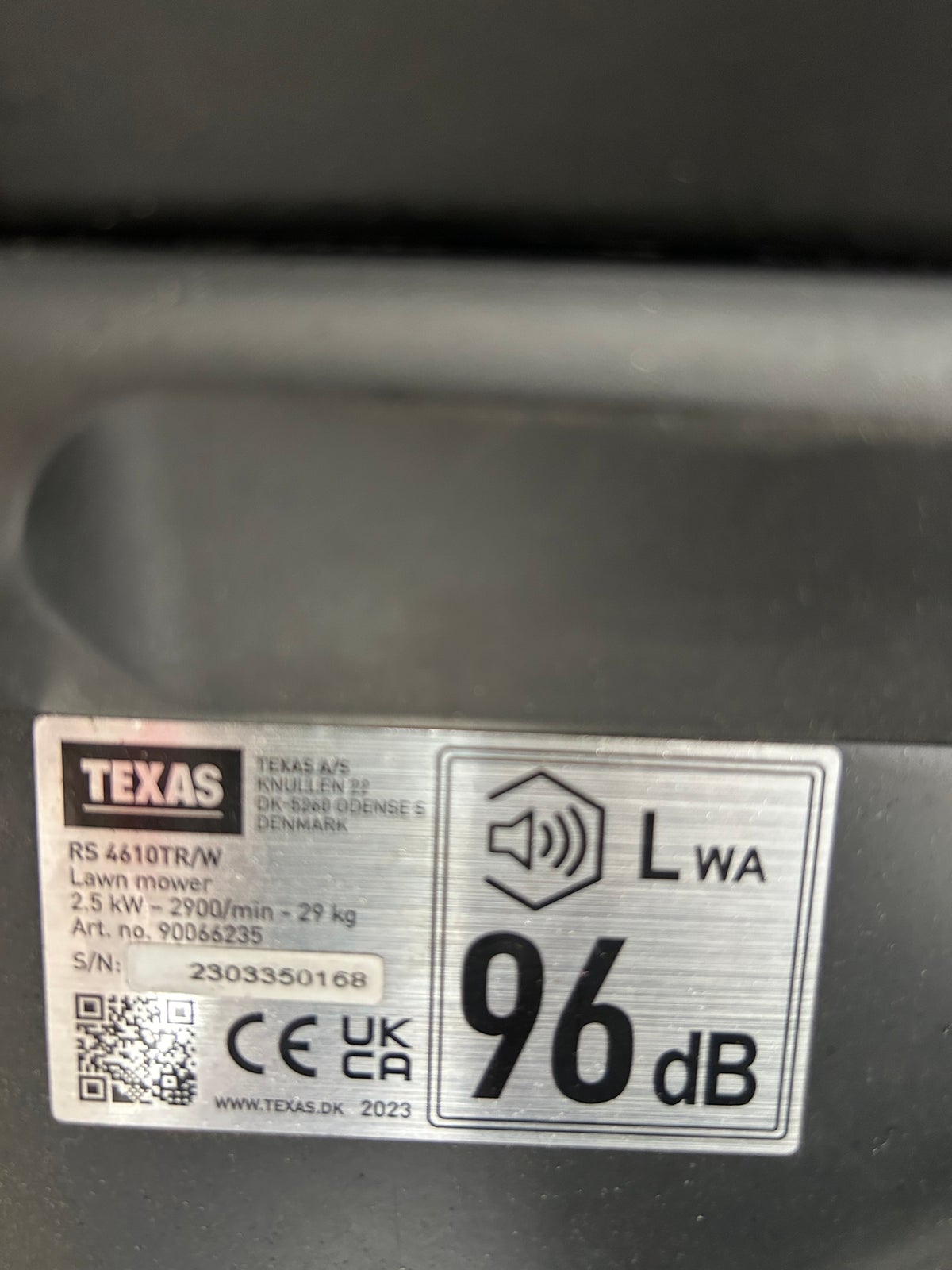 Selvkørende, Texas RS 4610 TR /W