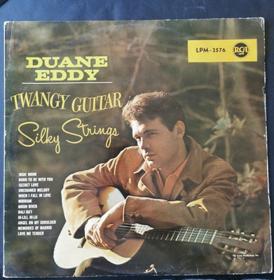 LP, Duane Eddy, Twangy Guitar - Silky Strings, Rock, Prissænkning 15% på alle annoncer. Mere info om