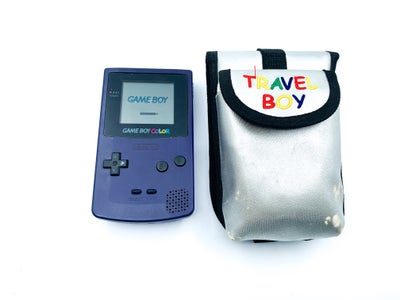 Nintendo Game Boy Color, GBC med taske, GBC med taske

Konsollen er testet og fungere uden problemer