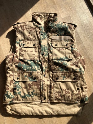 Vest, str. S, Militær - camouflage