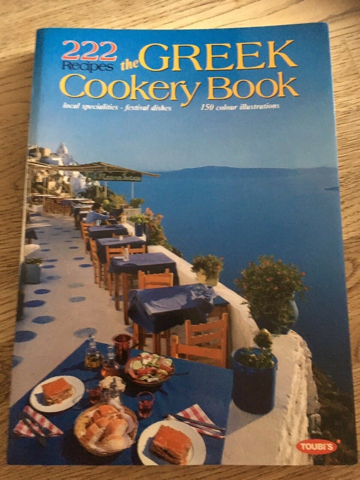 Greek Cookery Book, 222 recipes, emne: mad og vin