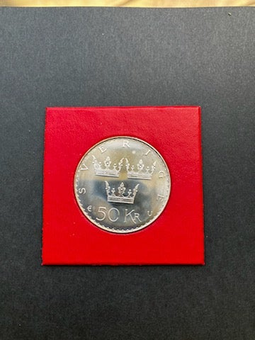 Skandinavien, mønter, 50 kr.